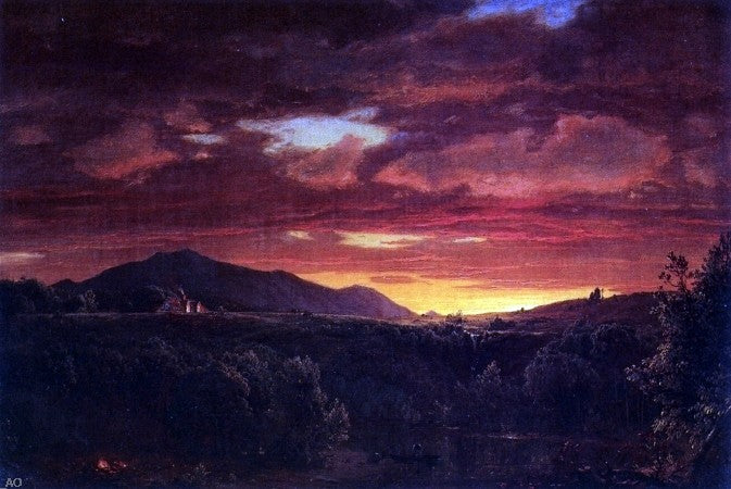 Frederic Edwin Church Twilight Wall Decal