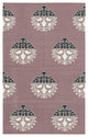Rug N Carpet - Handmade Wool 5' 0'' x 7' 11'' Geometric Dhurrie Kilim Rug
