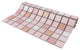 Crystalline Straight Edge Square Pink Porcelain Floor and Wall Tile