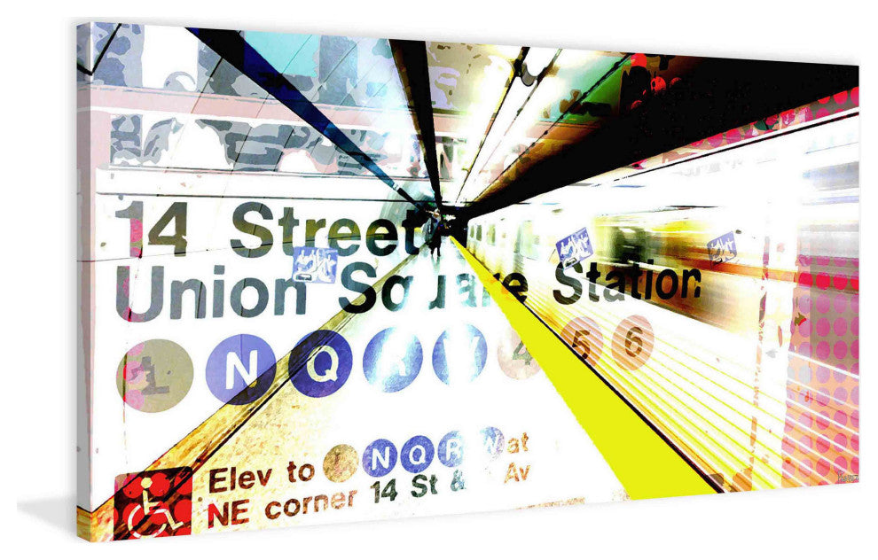 "Under" Fine Art Canvas Print, 45"x22.5"