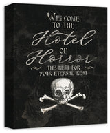 Hotel Of Horror 11x14 Canvas Wall Art