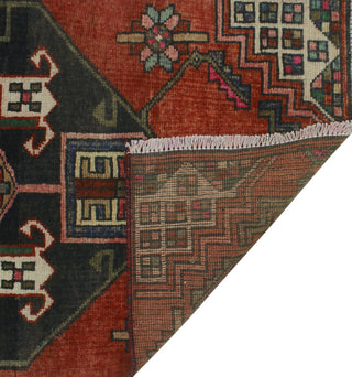 Fine Vintage Distressed Toney Rust Runner