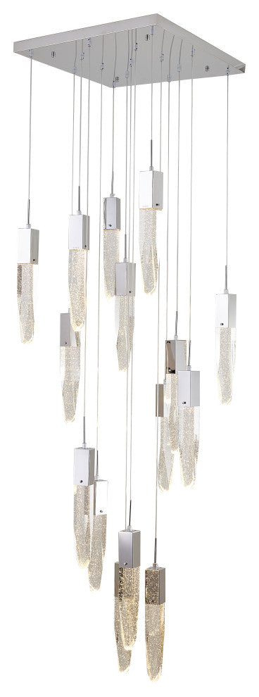 Bethel International ADS22C24CH 15 Light Chandelier, Chrome
