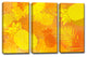 Ready2HangArt 'Pineapple Party' 3 Piece Wrapped Art Set 24" 36