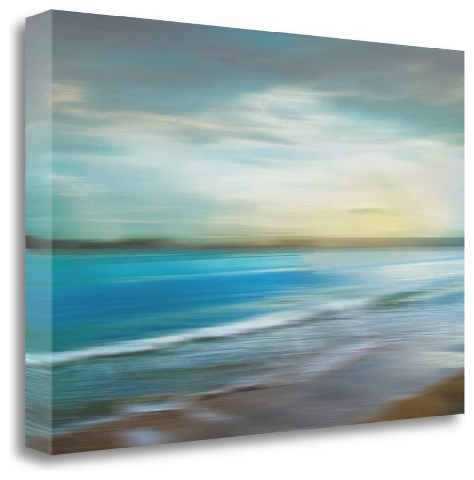 "Ocean Plains" By Tandi Venter,Ready to Hang Giclee Print on Gallery Wrap Canvas