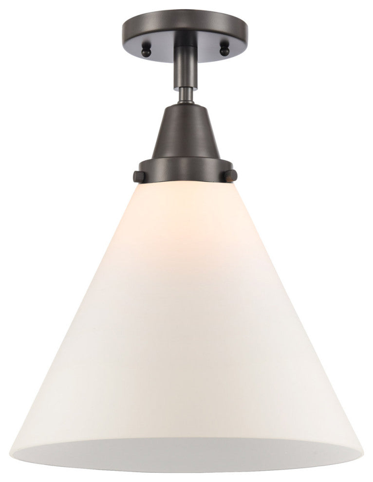 INNOVATIONS LIGHTING 447-1C-OB-G41-L X-Large Cone Flush Mount