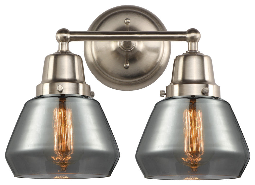 Innovations 623-2W-SN-G173 2-Light Bath Vanity Light, Brushed Satin Nickel
