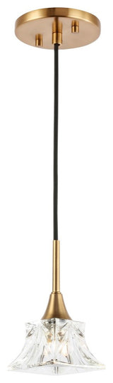 Woodbridge Lighting Christina Pendants, Brass, Mini-Pendant