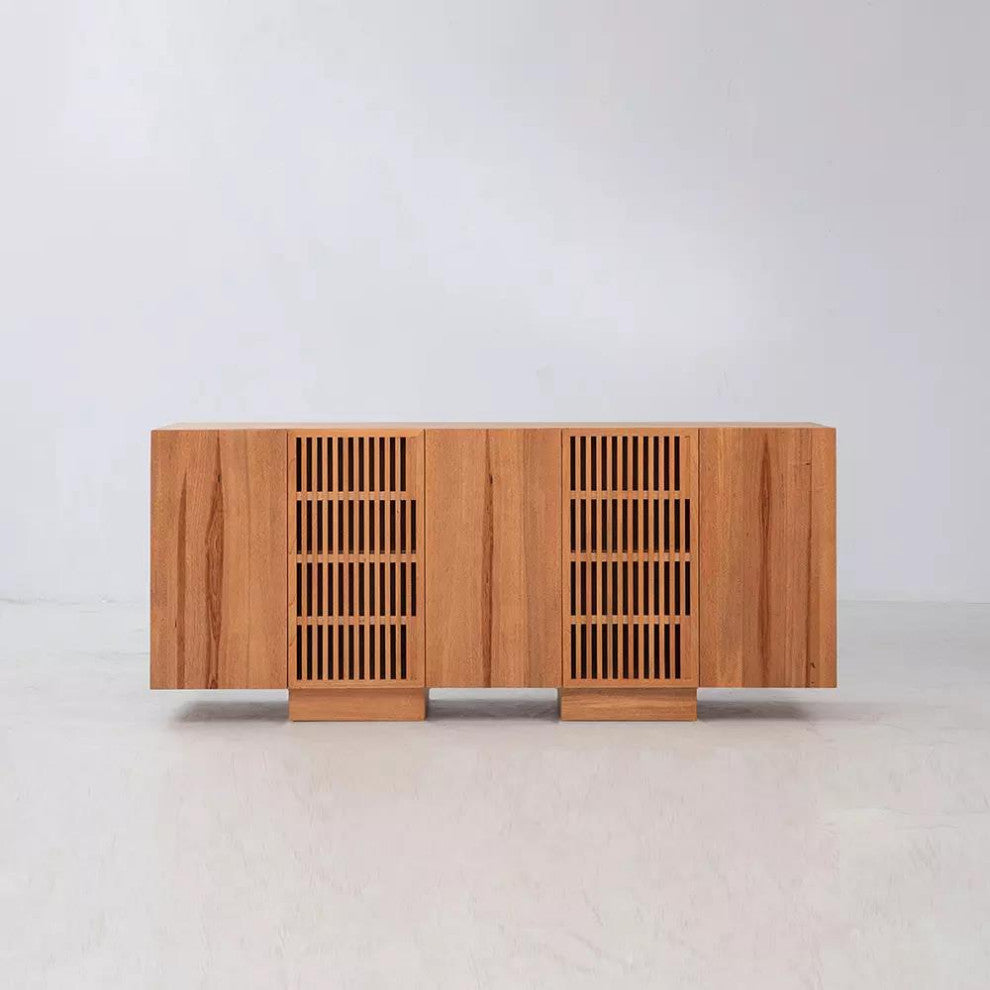 Zither 96" Sideboard, Pumpernickel