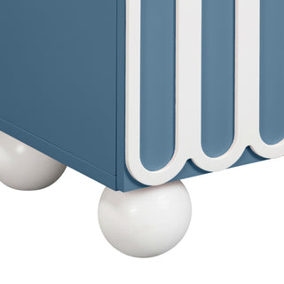 Tori Nightstand, Blue