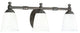 Progress Lighting 3-100W Medium Bath Bracket, Venetian Bronze