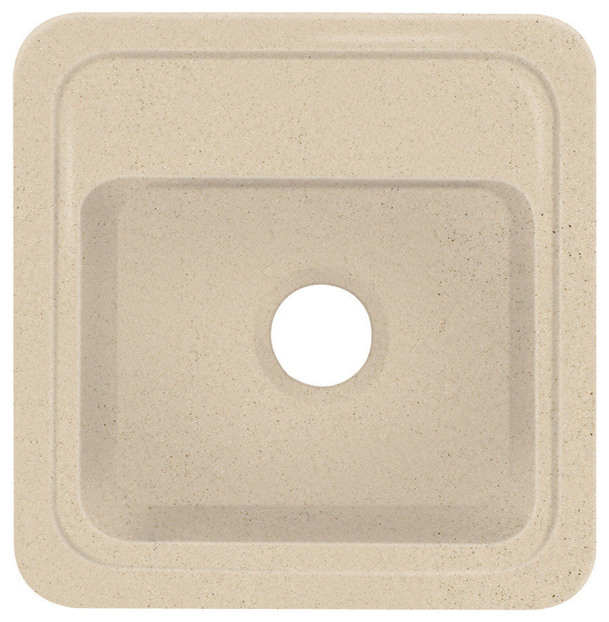 Transolid, Kitchen Sink, Matrix Khaki, 18"x18"x9"