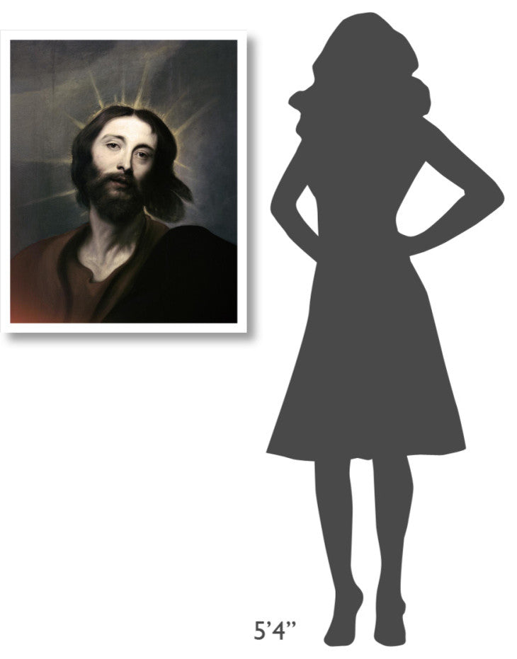 "Jesus Holy Christ" Digital Paper Print by Anthony Van Dyck, 26"x32"