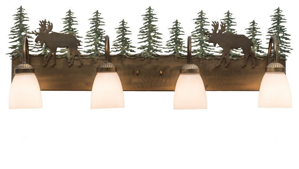 35W Wandering Moose 4 LT Vanity Light