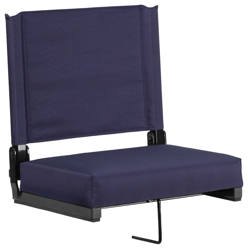 Folding Tables and Chairs, "Carletta" Portable Lounge Chair, Navy