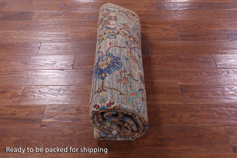 Handmade Persian Tabriz Wool Rug 5' 6" X 8' 3" - Q12213