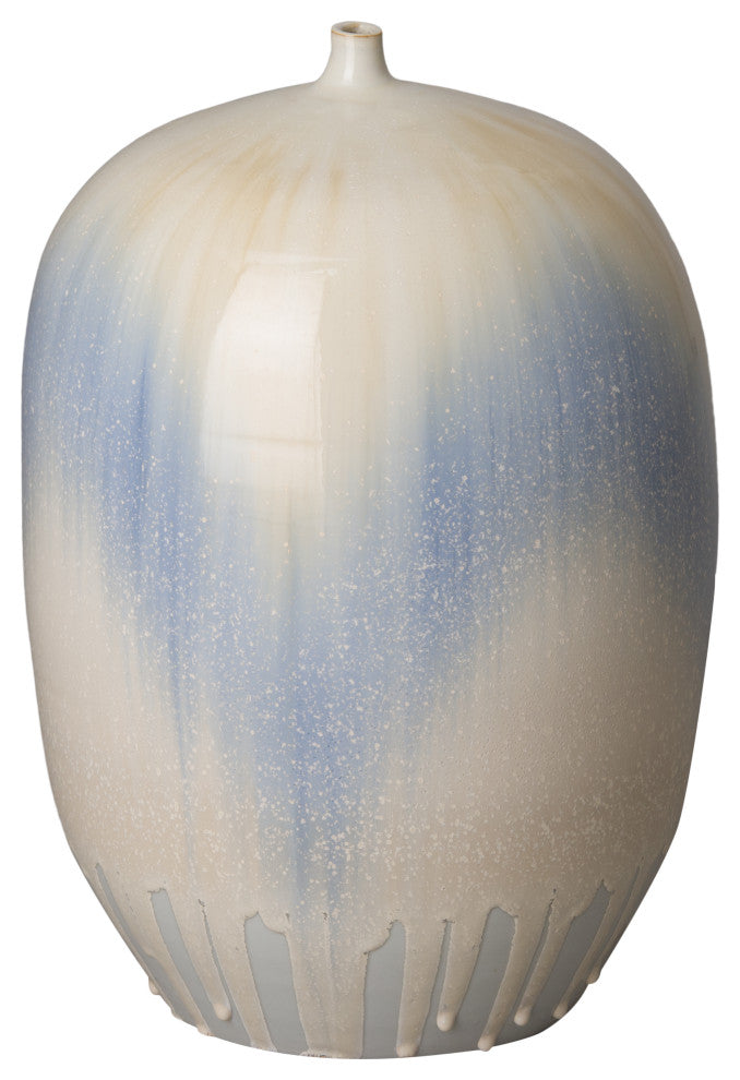 Large Falling Rain Melon Vase