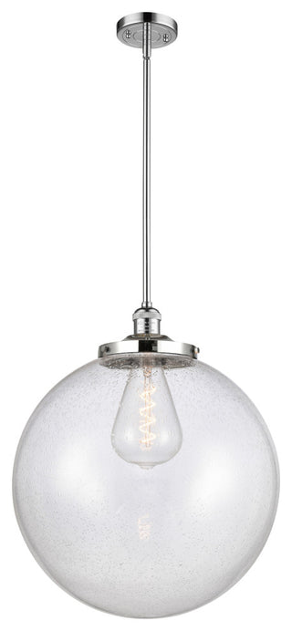 Beacon Pendant, Polished Chrome, Seedy