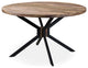 ROOT Sheesham Wood Round Dining Table
