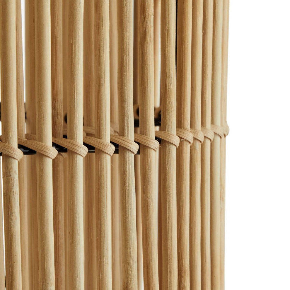 Table Lamp, Natural, Wood, Modern, Living Kitchen Cafe Bistro Hotel Restaurant