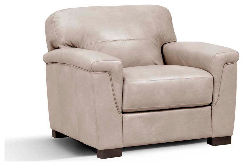 Leather Upholstery Chair, Beige