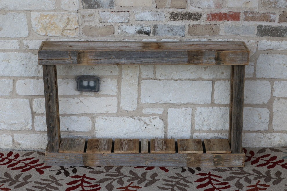 46" Single Top Console, Natural