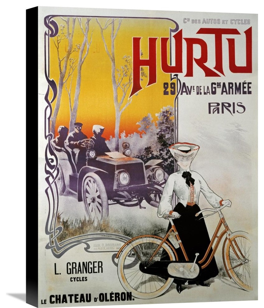 "Hurtu" Stretched Canvas Giclee by H Gray, 17"x22"