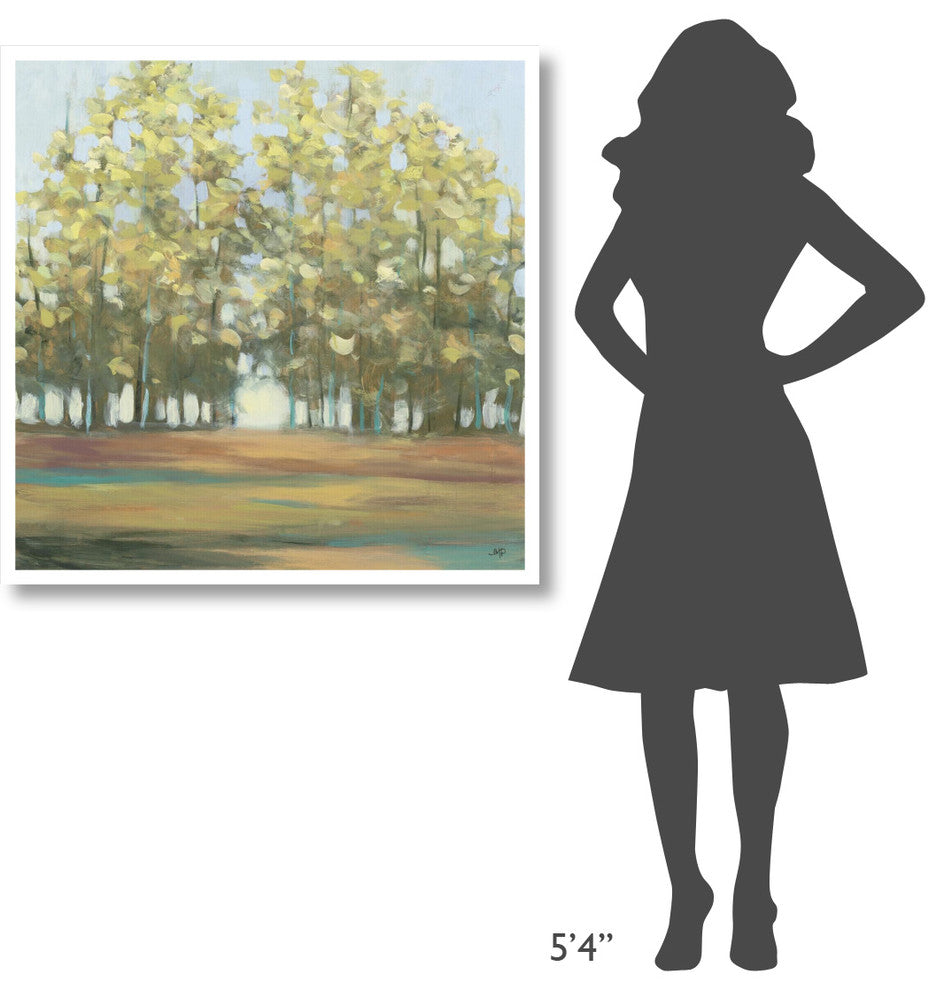 "Aspen Grove I" Digital Paper Print by Julia Purinton, 38"x38"