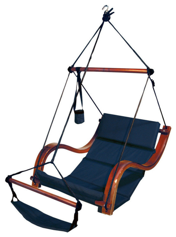 Hammaka Hammocks Nami Hanging Lounge Chair, Midnight Blue