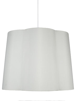 Imani Shade Pendant, 16"x12", Off White