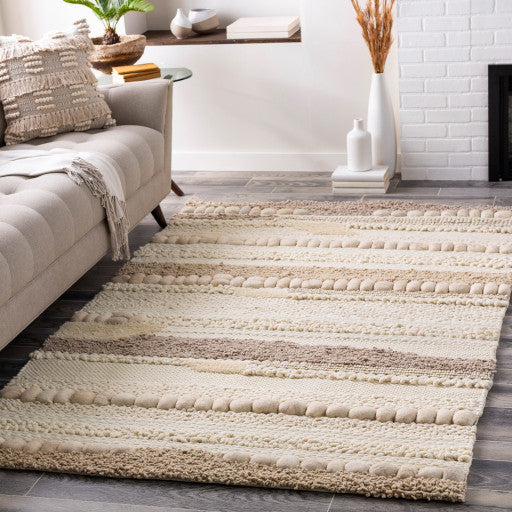 Surya Summit II SIT-1000 8'x10' Rug, Cream/Ivory/Butter/Beige