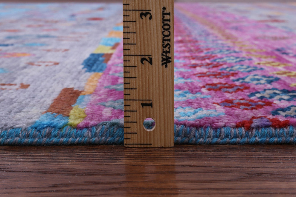 Moroccan Handmade Wool Rug 8' 2" X 10' 0" - Q15412