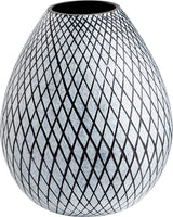 Cyan Design Medium Bozeman Vase 11094, Frosted Gray