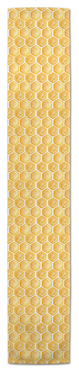 Painted Honeycomb 16x90 Cotton Twill Runner