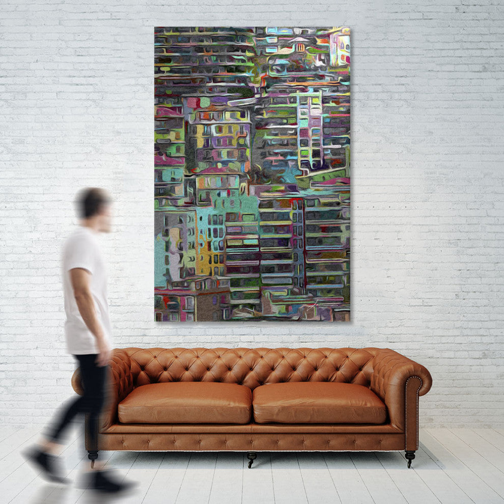 "Stack II" Fine Art Giant Canvas Print, 48"x72"