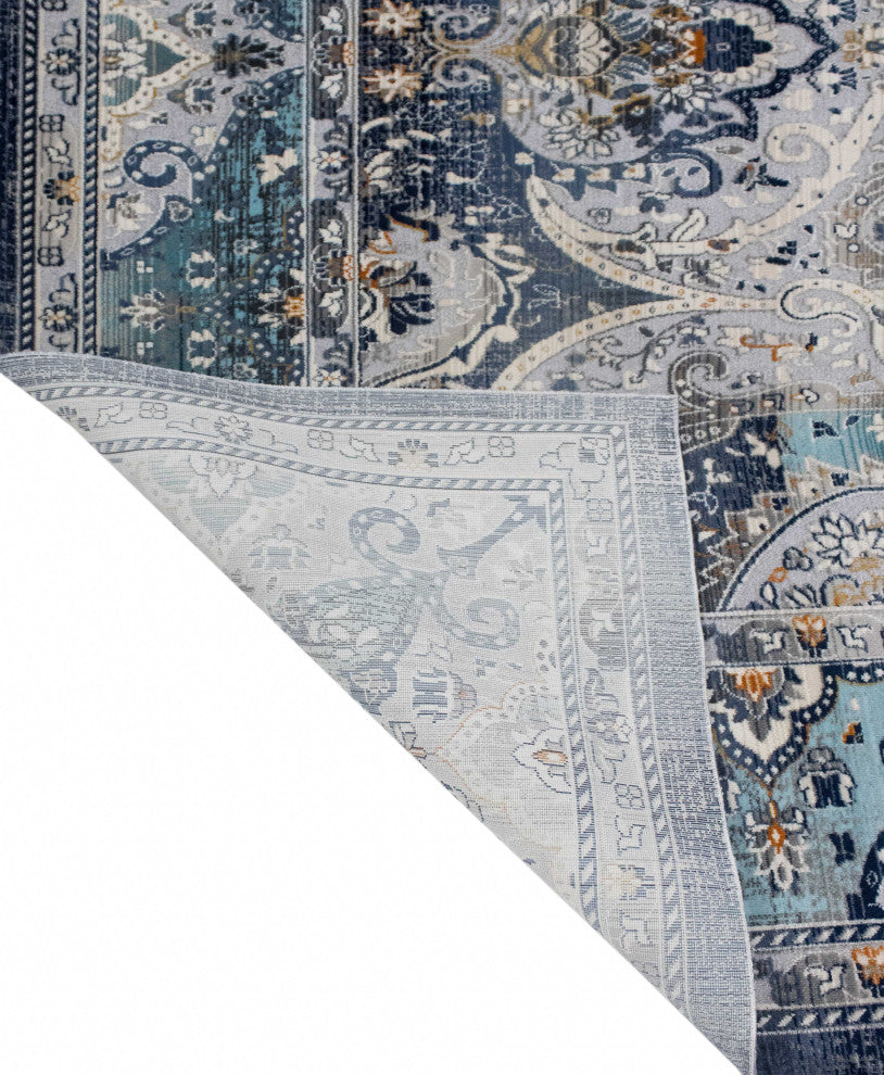 Noori Rug High-low Linnea Silver/Ivory Rug