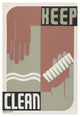 "Keep clean" Digital Paper Print by Erik-Hans Krause, 14"x20"