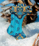 Blue Stocking Ornaments