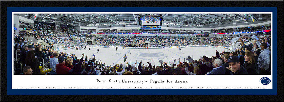 Penn State Nittany Lions Hockey Panoramic- Pegula Ice Arena, Select Frame