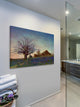 "Barn on Hill" Painting Print on Canvas by Chris Vest