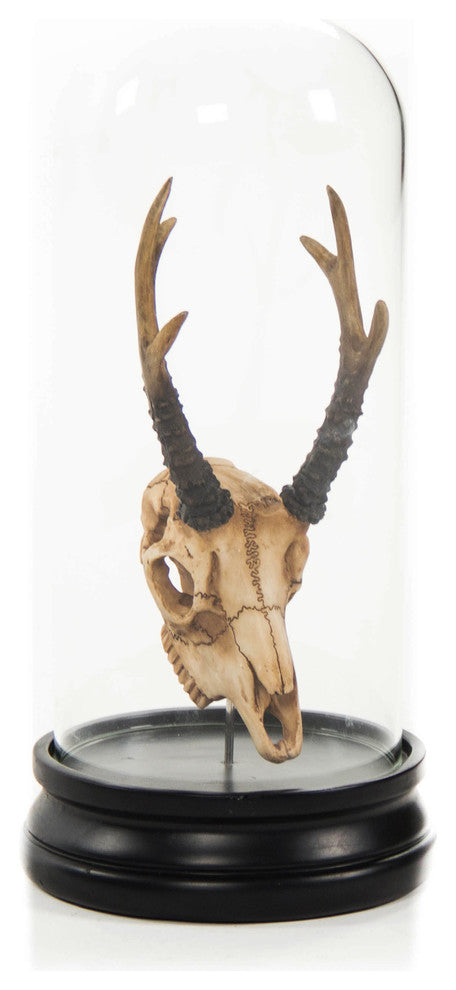 Deer Skull Statue With Cover
