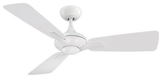 Modern Forms Mykonos Ceiling Fan, Matte White