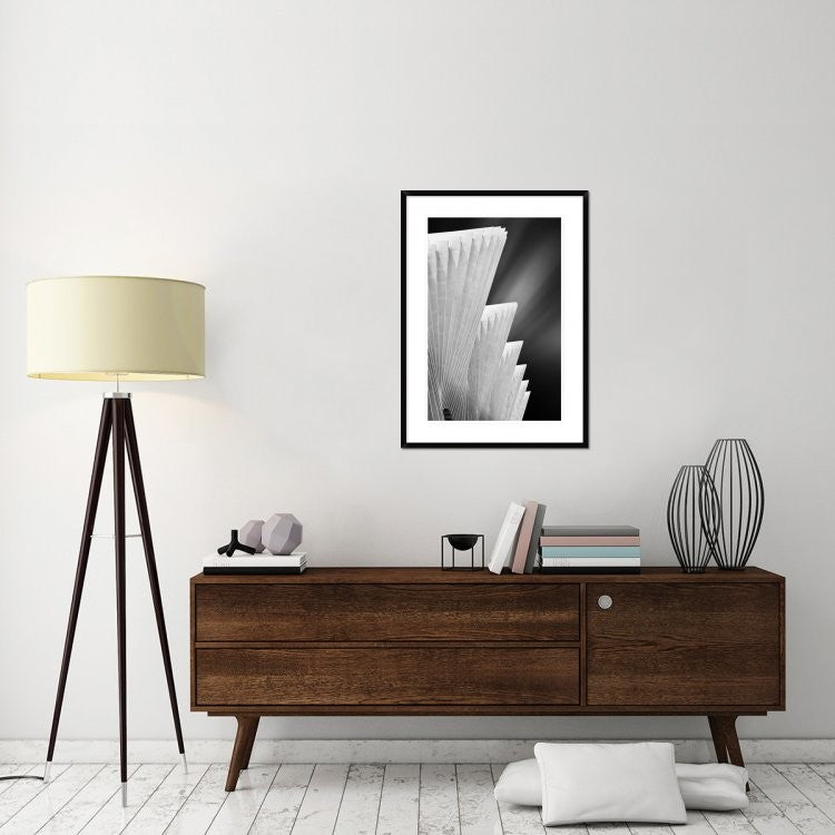"Ivory Gates" Framed Digital Print by Michiel Hageman, 27x38"
