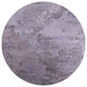Ahgly Company Indoor Round Mid-Century Modern Area Rugs, 8' Round