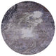 Ahgly Company Indoor Round Mid-Century Modern Area Rugs, 3' Round