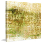 "Analog IX" Painting Print on Canvas by Aryai