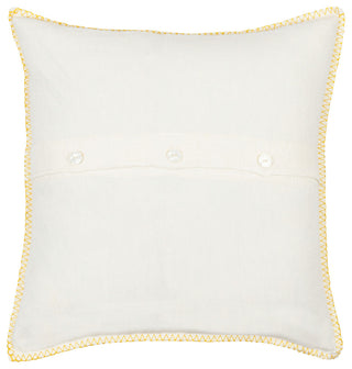 Surya Lsp-002 Cream Pillow Shell With Down Insert 22"H X 22"W