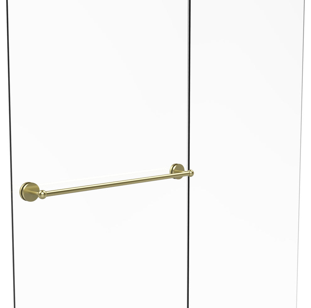 Prestige Skyline 30" Shower Door Towel Bar, Satin Brass