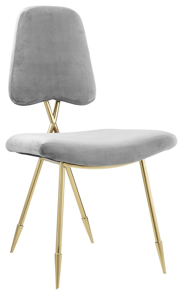 Ponder Dining Side Chair Set of 2, Gray
