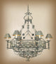 Abner Wrought Iron Chandelier